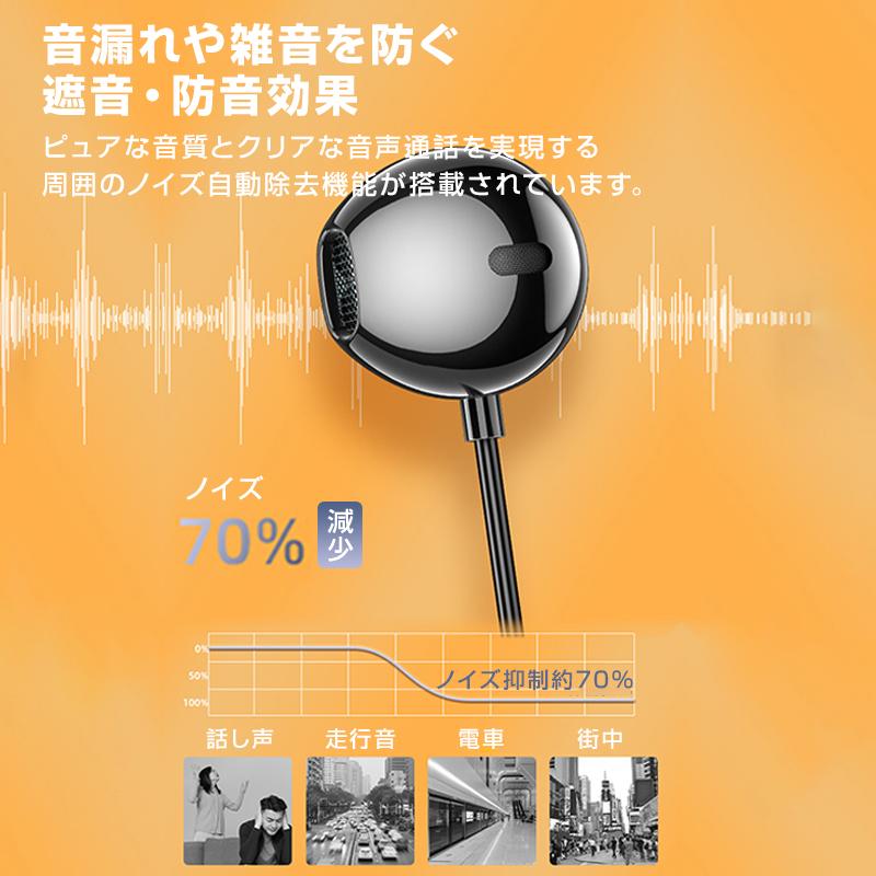 USB接続 イヤホン マイク付き パソコン用 長さ2.5m 通話可能 高音質 断線しにくい 軽量 インナーイヤー 有線 ゲーム テレワーク リモート 会議 イヤフォン｜droneshop｜10