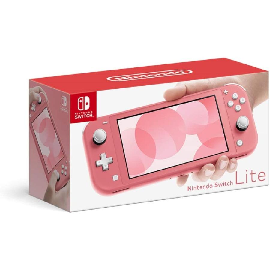 Nintendo Switch Lite コーラル（外箱,充電コード付き） Nintendo Switch Lite コーラル 本体 充電器 外箱付き｜Yahoo!フリマ