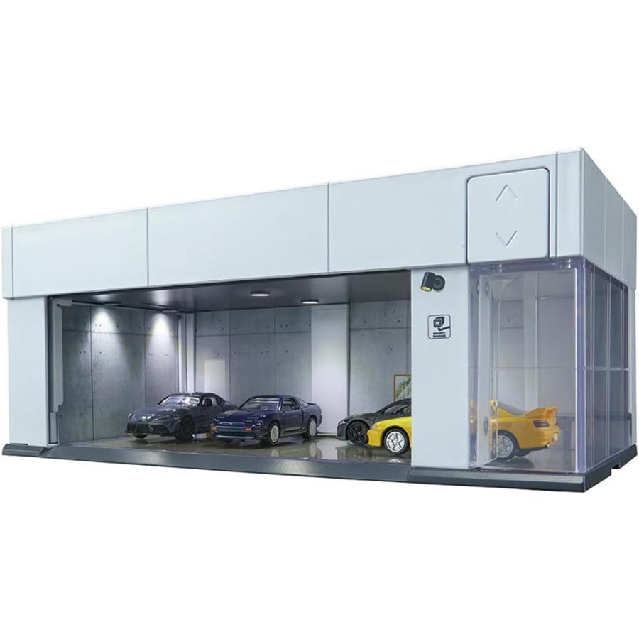 トミカプレミアム tomica GARAGE SILVER WHITE Standard Edition