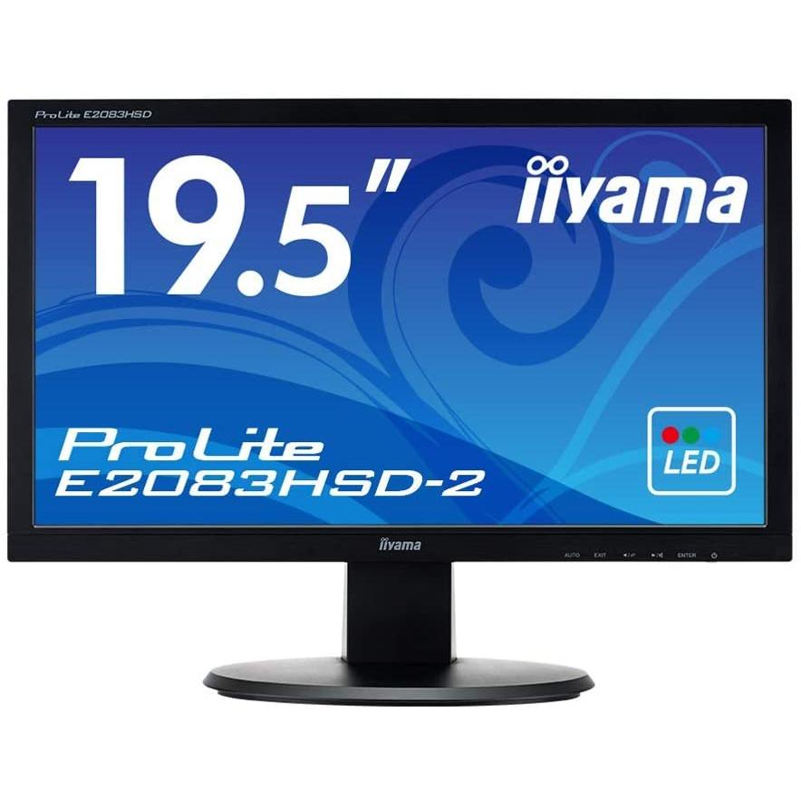 ProLite iiyama モニター ディスプレイ E2083HSD-B2 (19.5インチ/HD+/