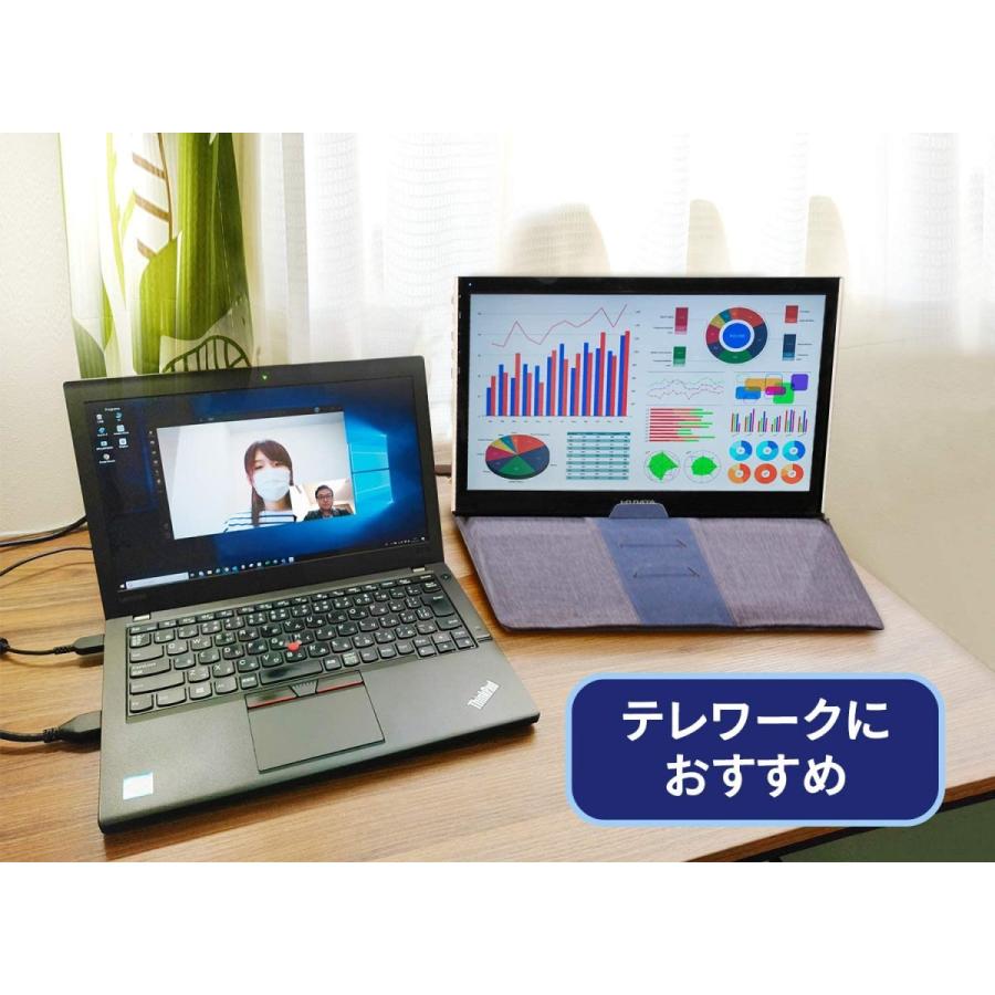 I-O DATA モバイルモニター 15.6型 テレワーク向け 薄型 IPS