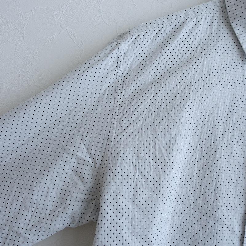 ポールスミス Paul Smith *コットンドット刺繍ロングスリーブシャツ*M 