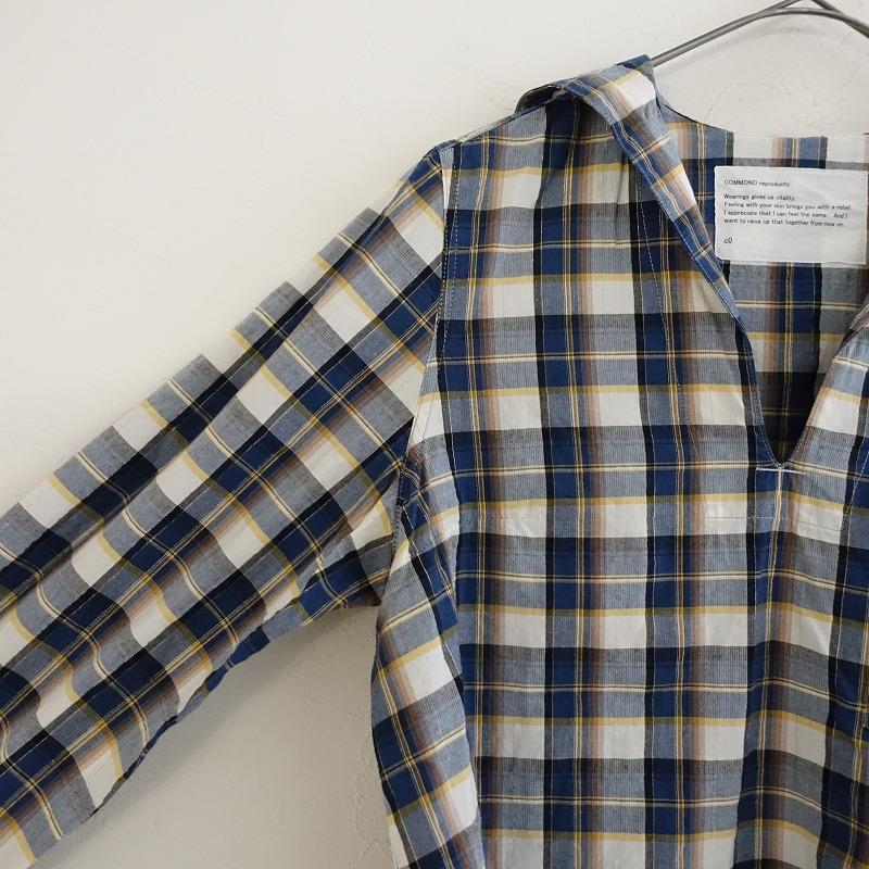 commono reproducts コモノリプロダクツ COMMONO *ラメ入りチェック 