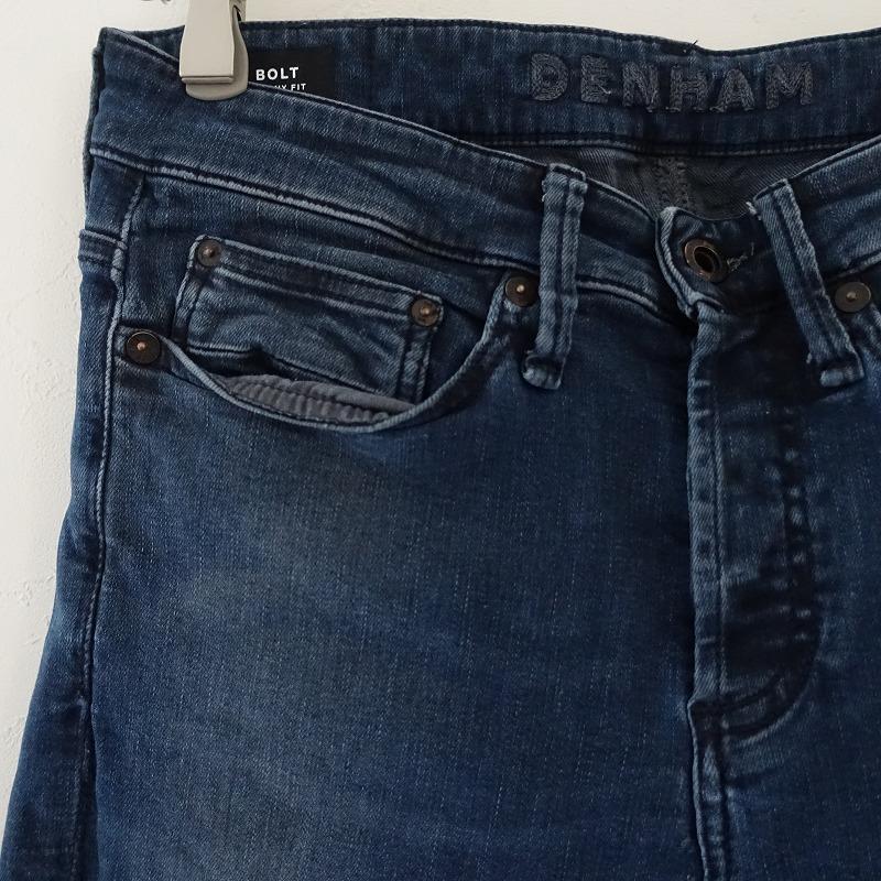 DENHAM 【定価3.3万】デンハム *BOLT スキニーフィットデニム DENHAM 【定価3.3万】デンハム *BOLT スキニーフィットデニム