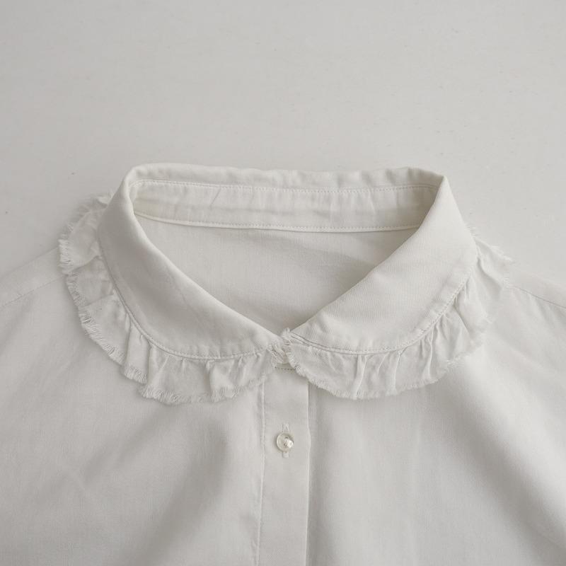 humoresque 【2022/定価3.8万】ユーモレスク *frill neck blouse 