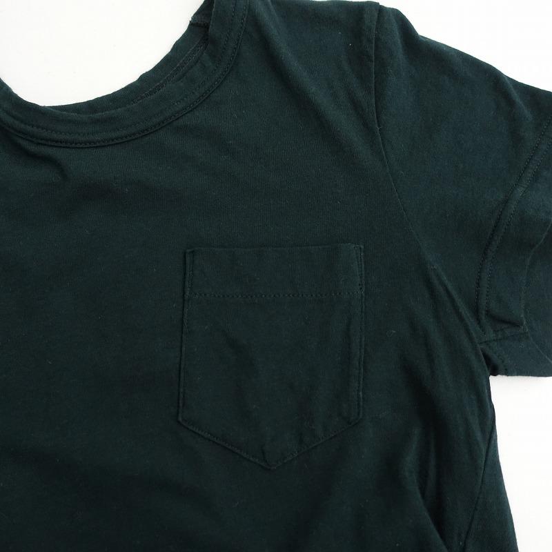 sacai（サカイ） *半袖切り替えワンピース*3異素材グリーン緑