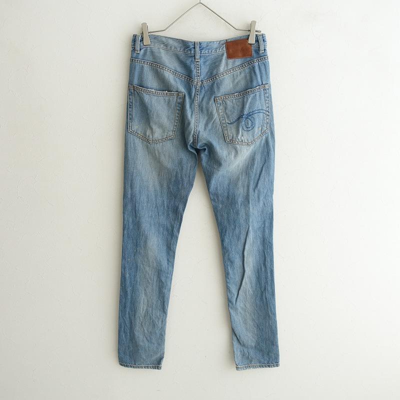 アールサーティーン R13 *Slouch Skinny ダメージデニムパンツ*24 