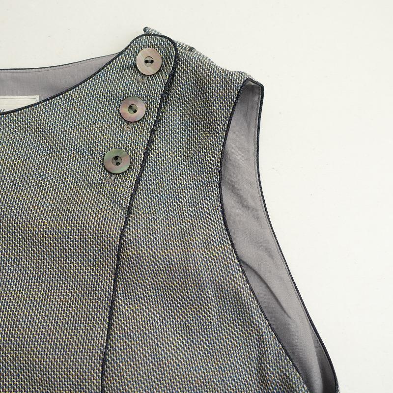 Sally Scott サリースコット *コットンリネンノースリーブ Sally Scott サリースコット *コットンリネンノースリーブ