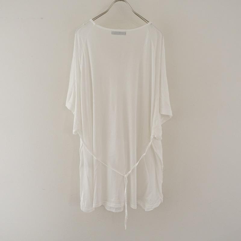 Ne-net ネネット *エプロン重ね着風ワイドカットソー*2プルオーバーT  