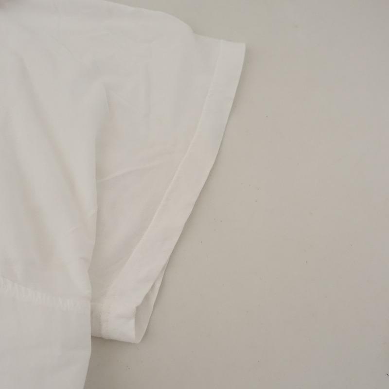 Ne-net ネネット *エプロン重ね着風ワイドカットソー*2プルオーバーT  