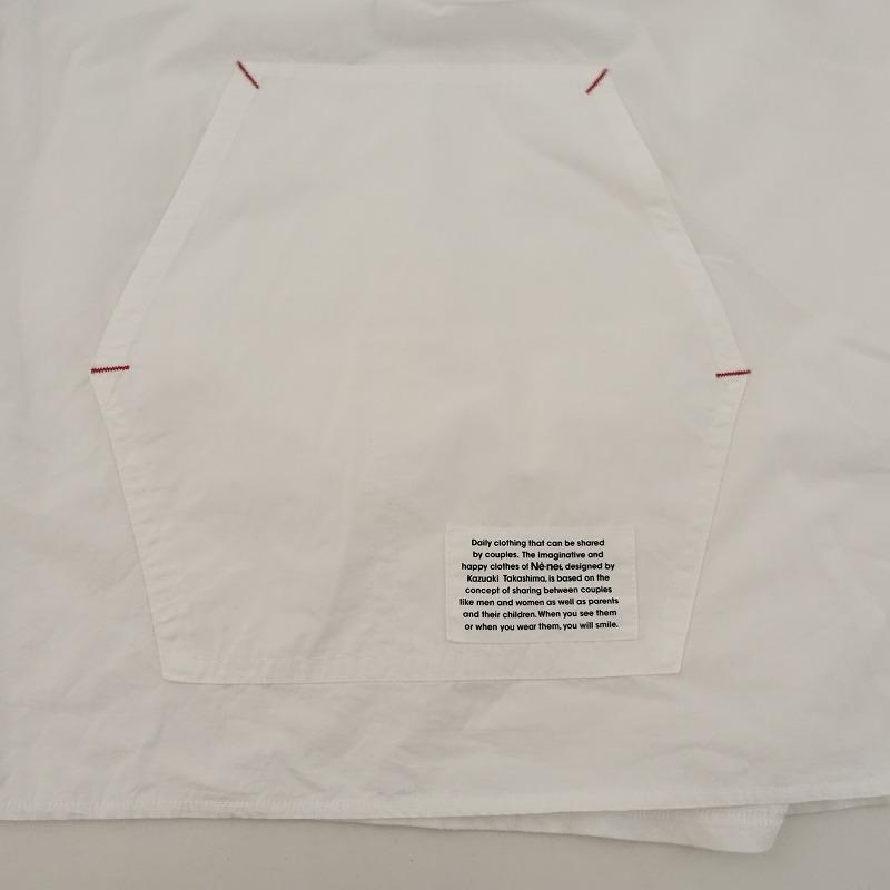 Ne-net ネネット *エプロン重ね着風ワイドカットソー*2プルオーバーT  