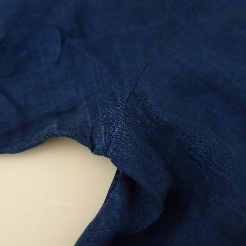 ブルーイングリーン blueingreen *インディゴリネンボタンカシュクール