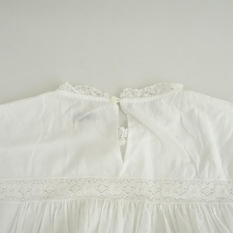 nesessaire(ファッション) ネセセア nesessaire *レースカラーコットン 