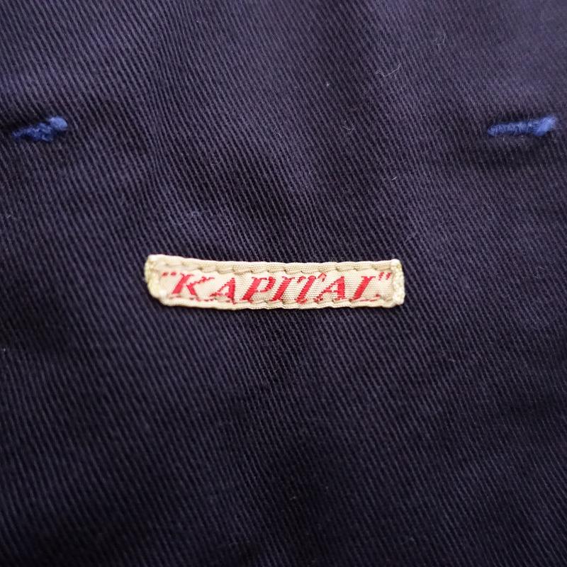 キャピタル KAPITAL *ヒッコリーストライプデニムアミッシュ キャピタル KAPITAL *ヒッコリーストライプデニムアミッシュ