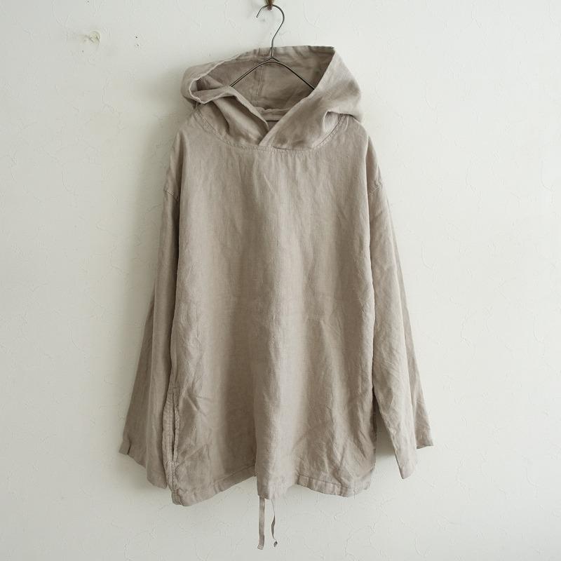 nest Robe（ネストローブ） *リネンフーデッドプルオーバー*Fパーカー