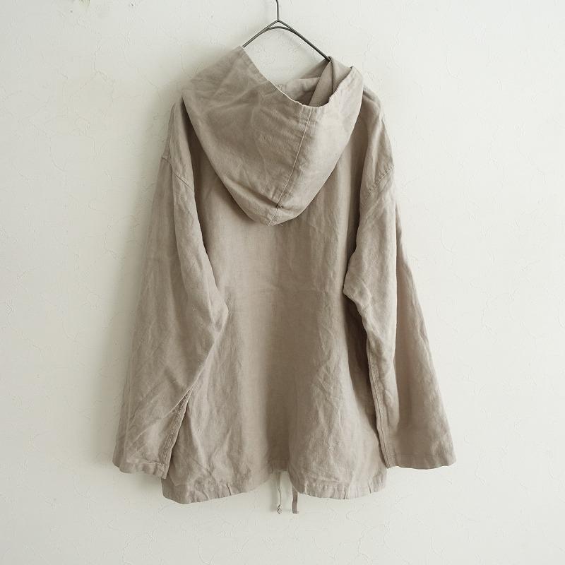 nest Robe（ネストローブ） *リネンフーデッドプルオーバー*Fパーカー
