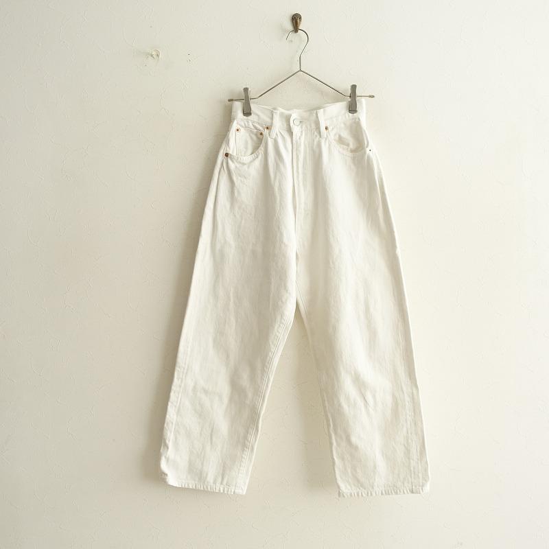 ANATOMICA //アナトミカ *コットンホワイトデニムパンツ*26ジーンズ 