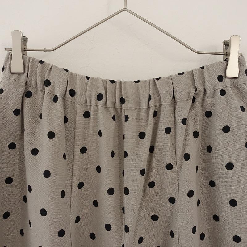 美品】スタディオクリップ Studio Clip *リネンコットンドット