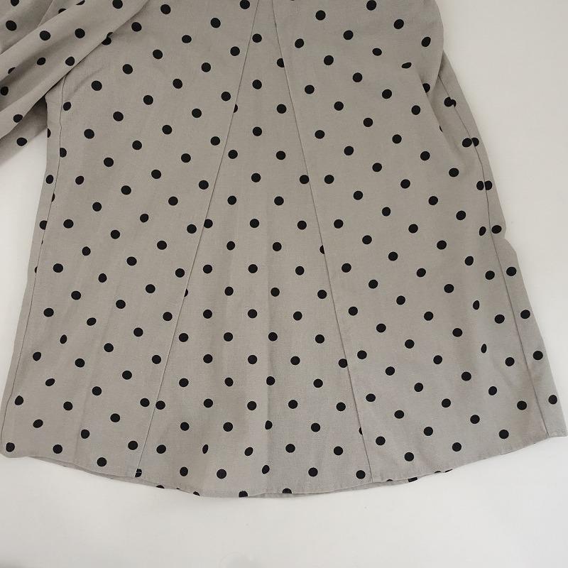 美品】スタディオクリップ Studio Clip *リネンコットンドットスカー