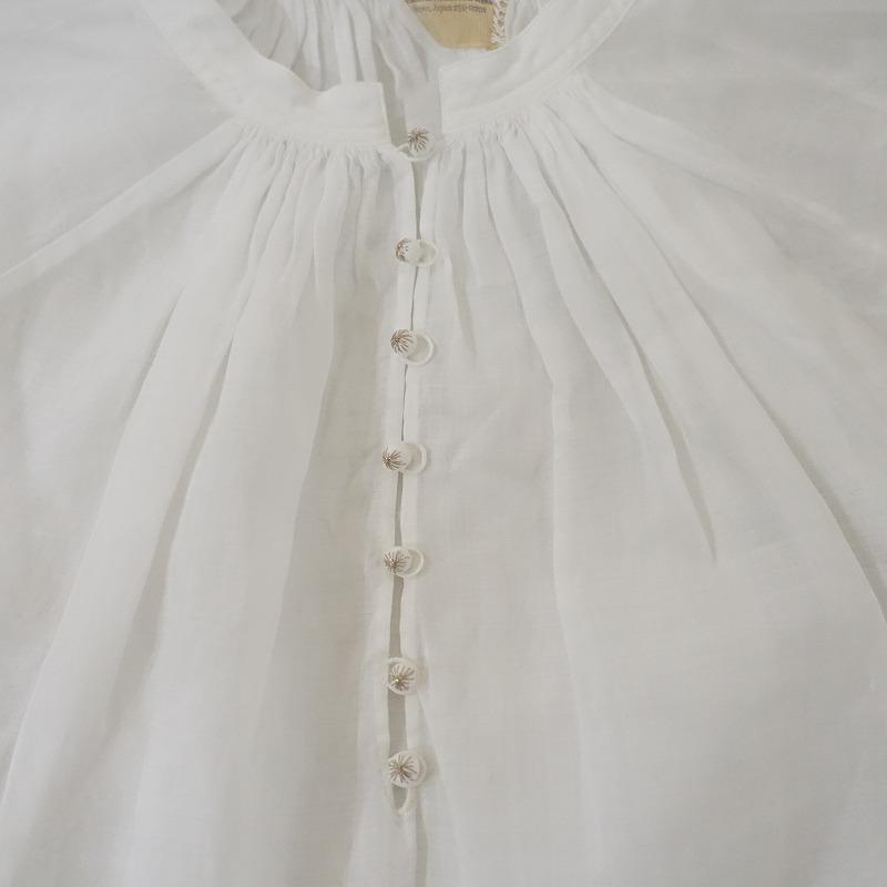 定価4.8万】スクランプシャス SCRUMPCIOUS *ラミースタンドカラー薄手