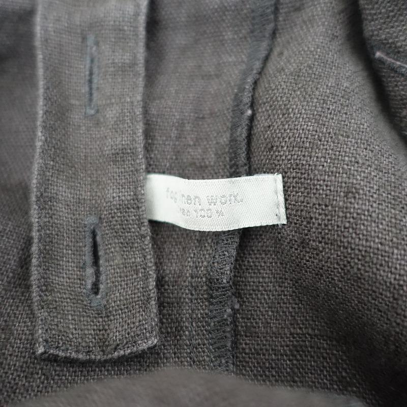 フォグリネンワーク fog linen work *マリアエプロンドレス*リネン麻
