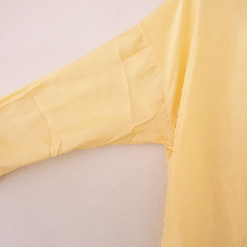 ヨリ Yoli *Silk long cashecoeur dress シルクロングカシュクール