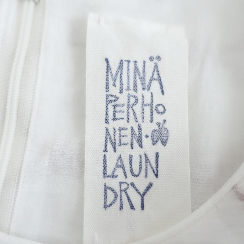 mina perhonen //ミナペルホネン *tambourine リネン刺繍 mina perhonen //ミナペルホネン *tambourine リネン刺繍