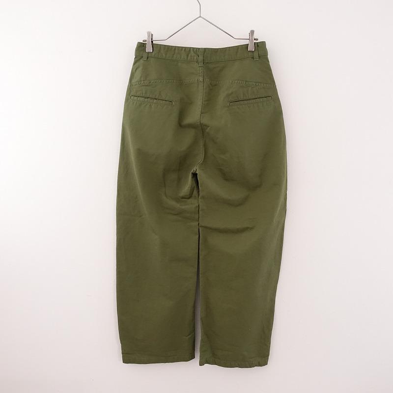 【美品】ハンズオブクリエイション　綿麻チノパンツ　ネストローブ 美品】ハンズオブクリエイション綿麻チノパンツネストローブ
