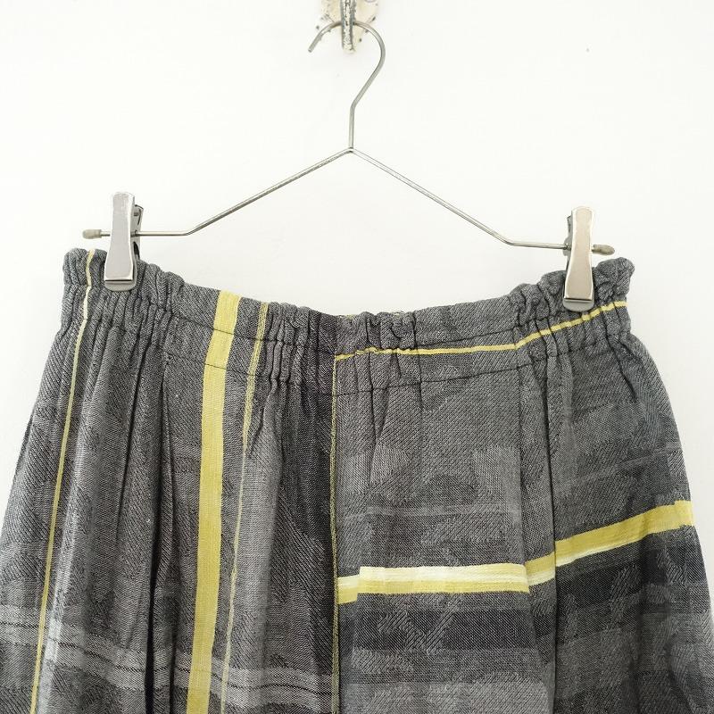 タマキニイメ tamaki niime ワイドパンツ ショート コットン