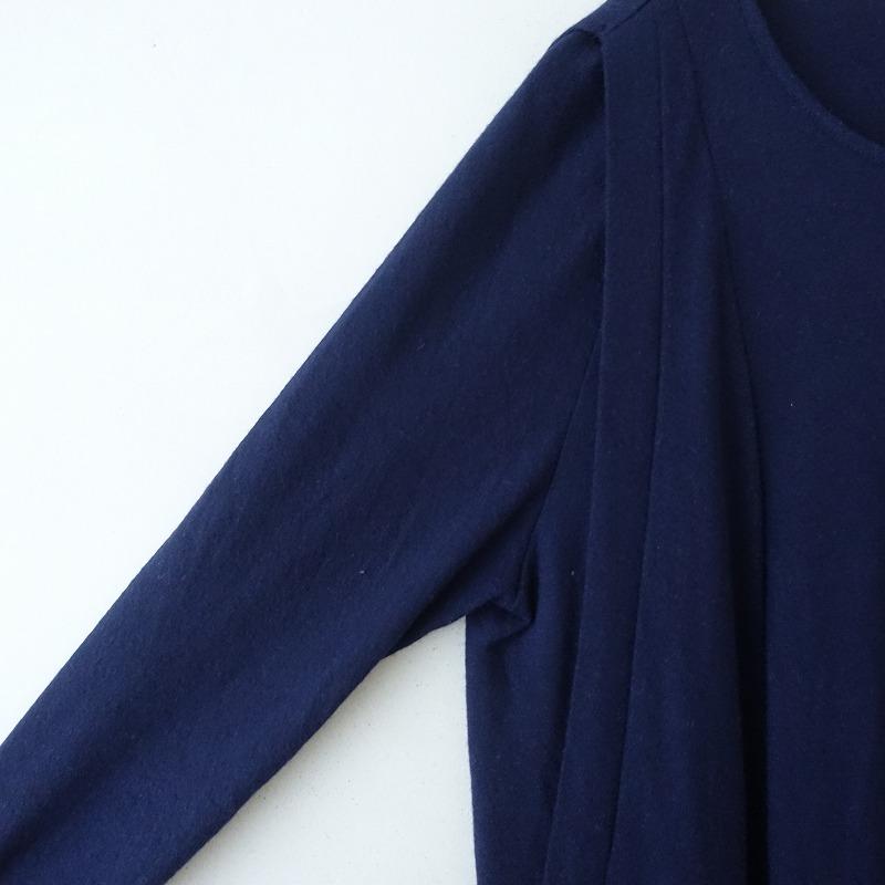 mina perhonen（ミナペルホネン） *cozy アンゴラカットソーワンピース