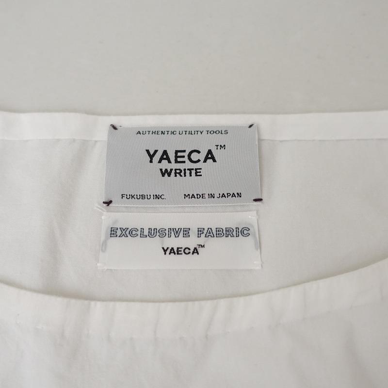 YAECA（ヤエカ） 【定価3.5万】ヤエカ *96706 WRAP DRESS ラップドレス