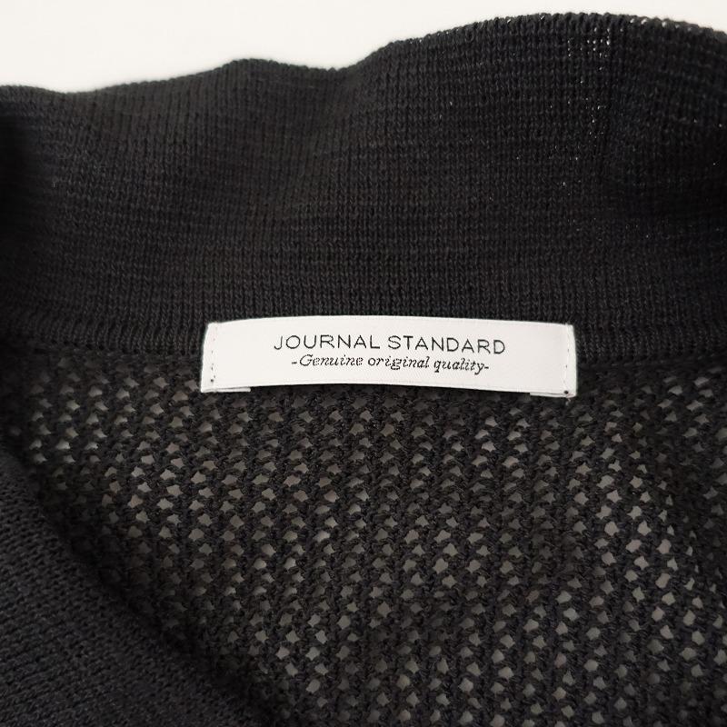 【メンズ】ジャーナルスタンダード JOURNAL STANDARD *オープンワークニットキューバシャツ*Lメッシュ羽織(1-2404-249)【80E42】｜drop-kaitori｜07