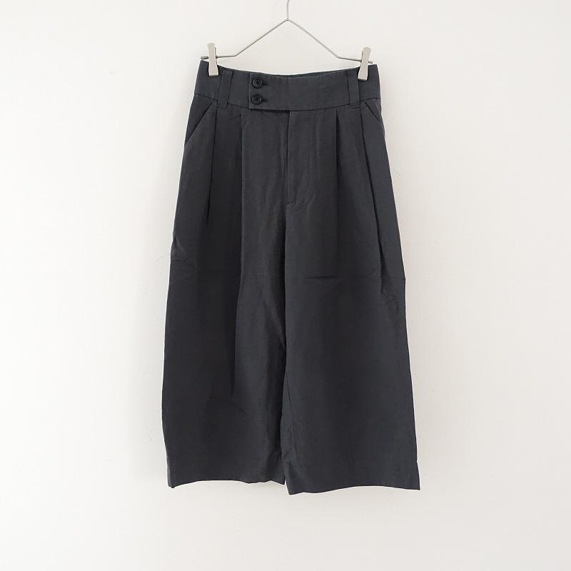 マーガレットハウエルコットンリネンパンツ MARGARET HOWELL（マーガレットハウエル） *コットンリネンタック