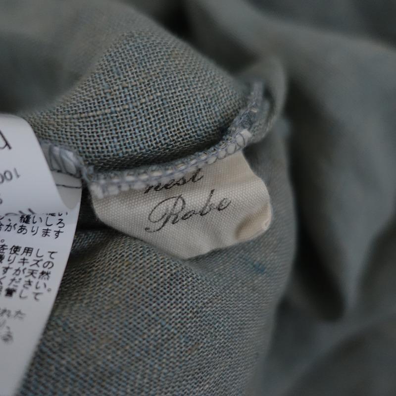 nest Robe（ネストローブ） 【定価3.8万】ネストローブ *リネン先染め