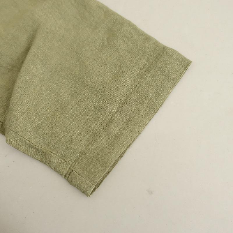 nest Robe 【2022/定価2.9万】ネストローブ *リネン近江晒前開き