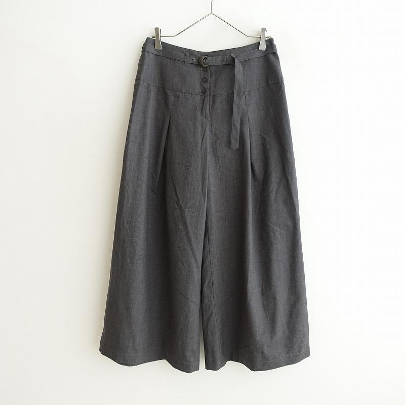 【美品】リゼッタ　ワイドパンツ　ウール 美品】リゼッタワイドパンツウール