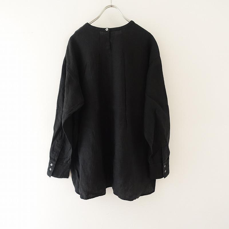 かぐれ 【定価1.3万】かぐれ kagure *リネンクルーネックプルオーバー 