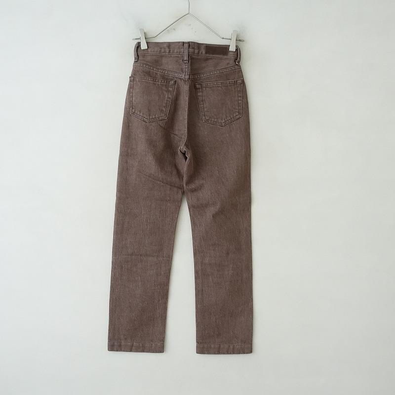 定価2.6万】シシクイ THE SHISHIKUI *BASIC JEANS カラーデニム 定価2.6万】シシクイ THE SHISHIKUI *BASIC JEANS カラーデニム