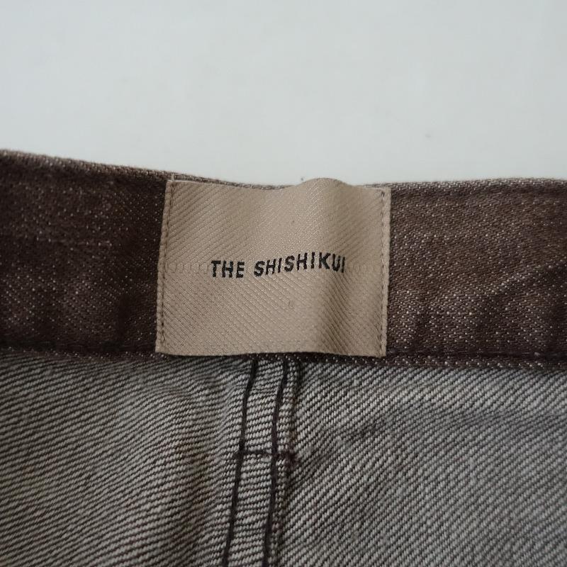 定価2.6万】シシクイ THE SHISHIKUI *BASIC JEANS カラーデニム 定価2.6万】シシクイ THE SHISHIKUI *BASIC JEANS カラーデニム