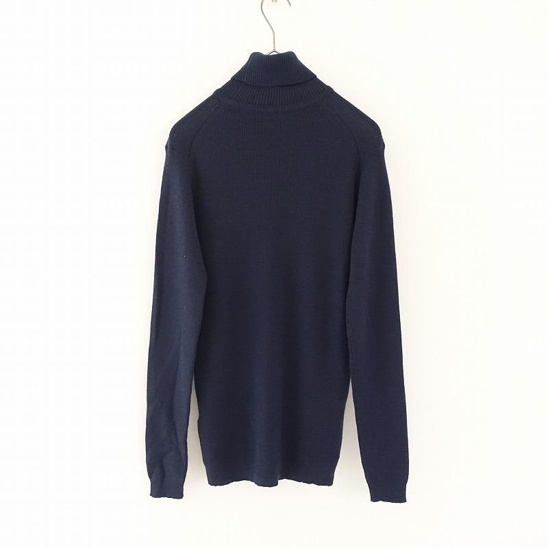 JOHN SMEDLEY（ジョンスメドレー） *タートルネックウールリブニット