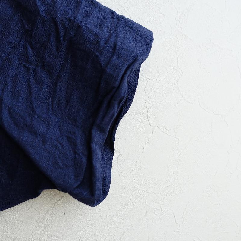 ハレルヤ HALLELUJAH *リネンロングワンピース*ドレス麻インディゴ染め