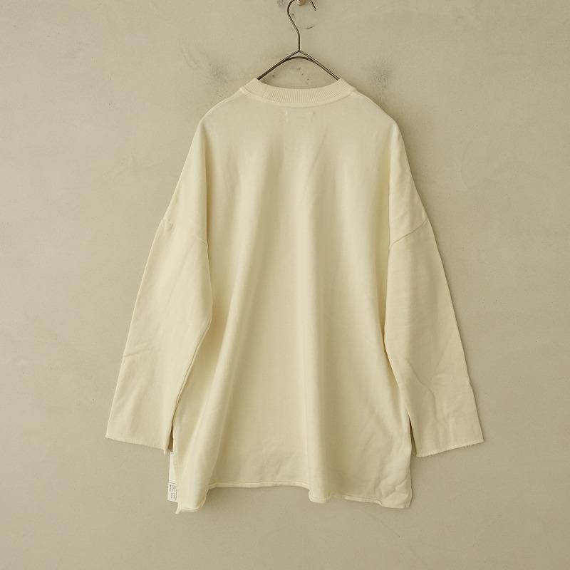 alvana アルヴァナ *コットン裏毛スウェットプルオーバー*1