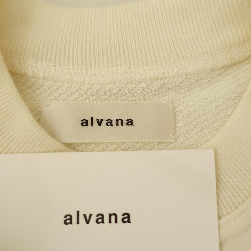 alvana アルヴァナ *コットン裏毛スウェットプルオーバー*1
