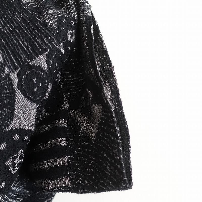 ヨーガンレール JURGEN LEHL *ウールシルク総柄デザインニット  