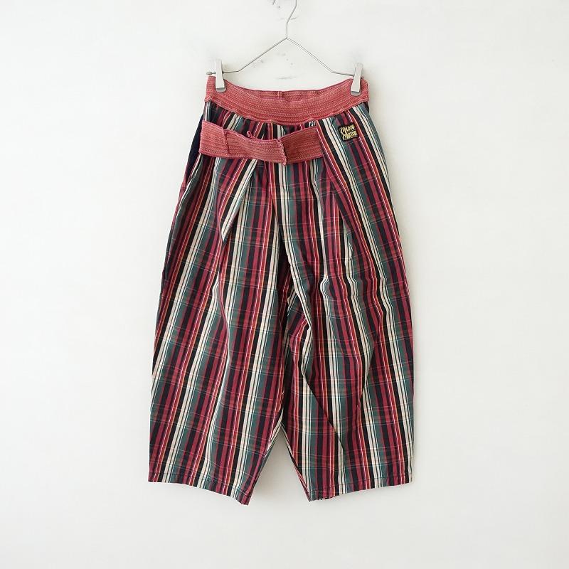 KAPITAL キャピタル *コットンチェック柄デザインパンツ*2