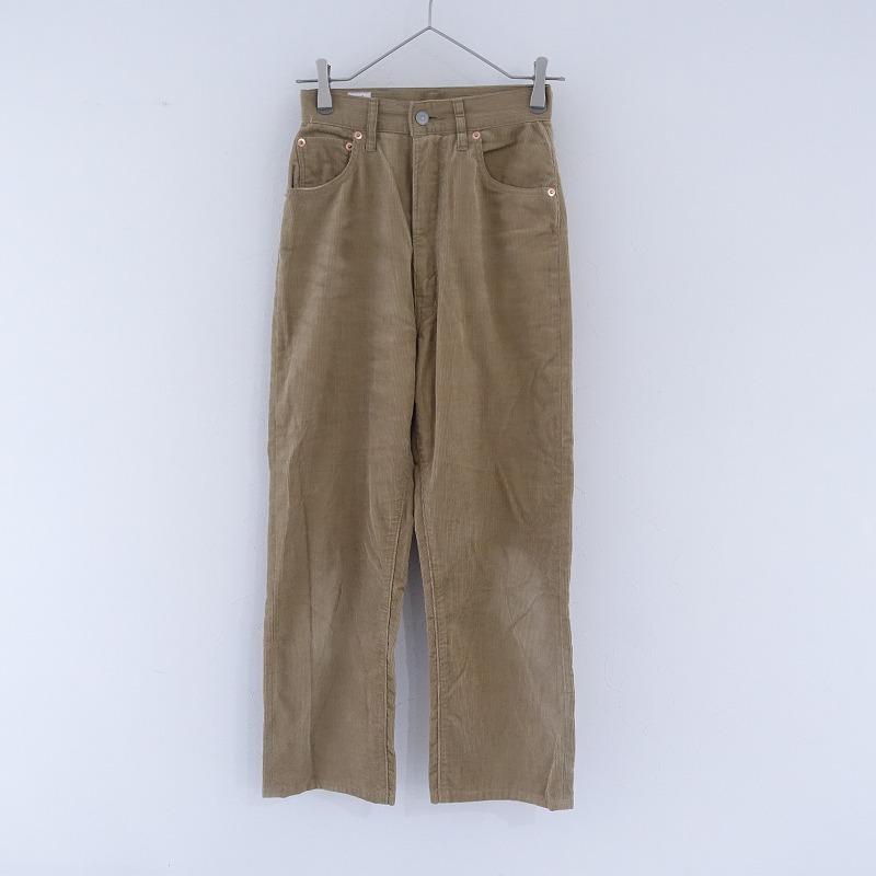 ANATOMICA（アナトミカ） *コットンコーデュロイハイウエストパンツ