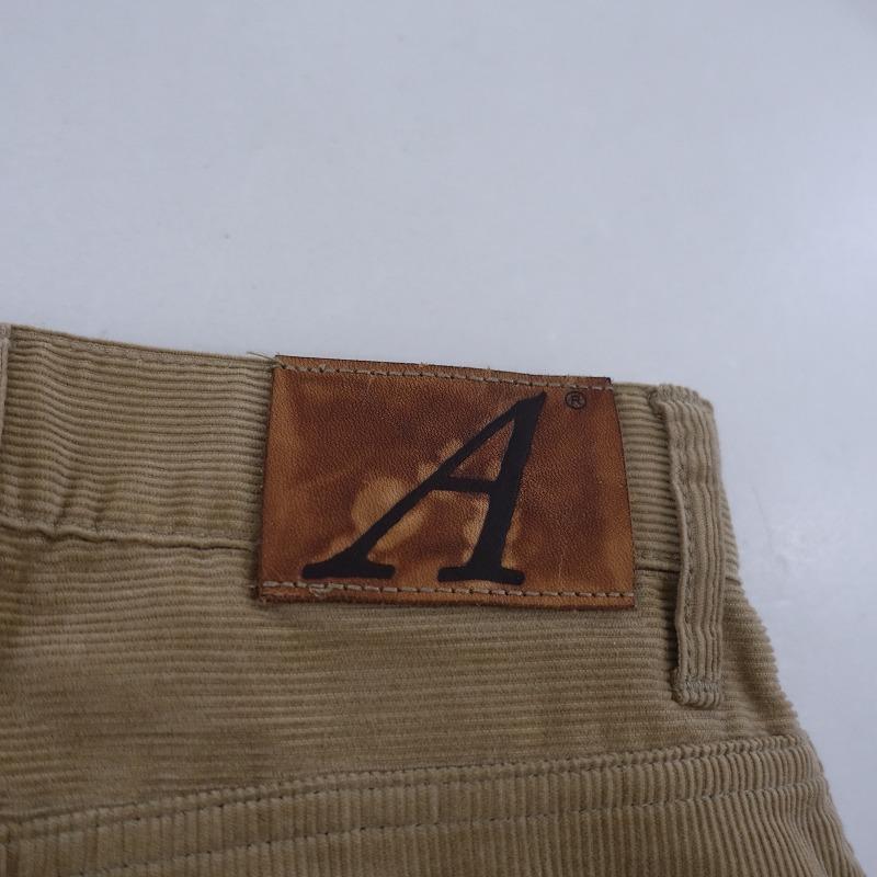 ANATOMICA（アナトミカ） *コットンコーデュロイハイウエストパンツ