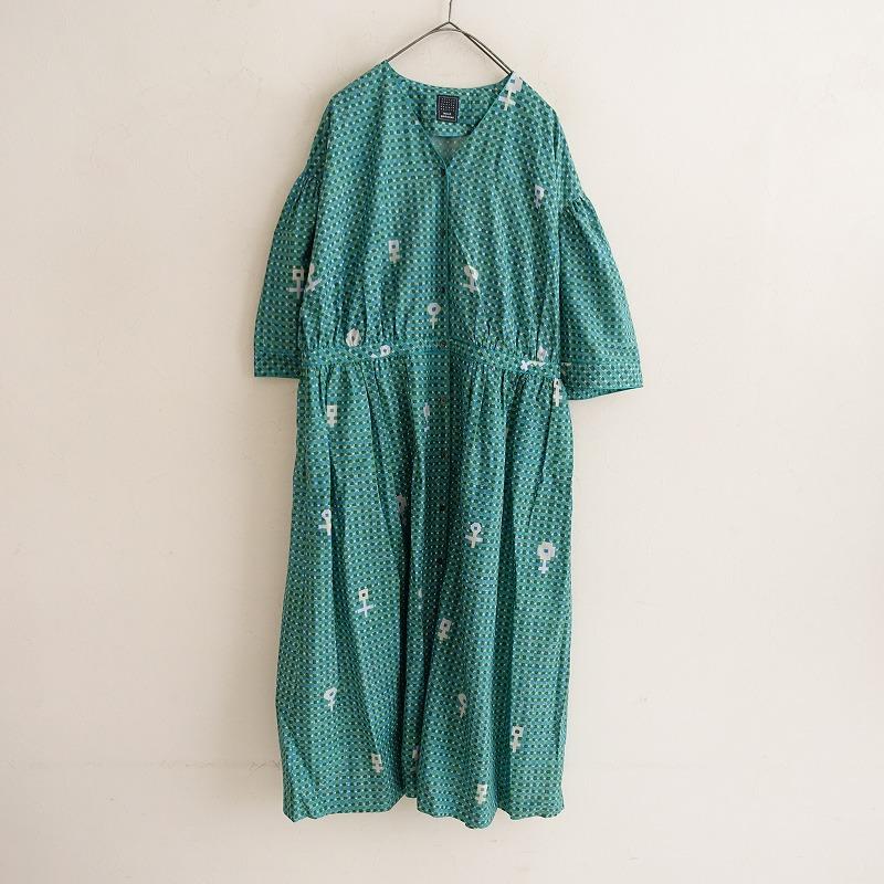 ミナペルホネン mina perhonen ワンピース mina perhonen 新品同様 ミナペルホネン sitruuna リネン 刺繍
