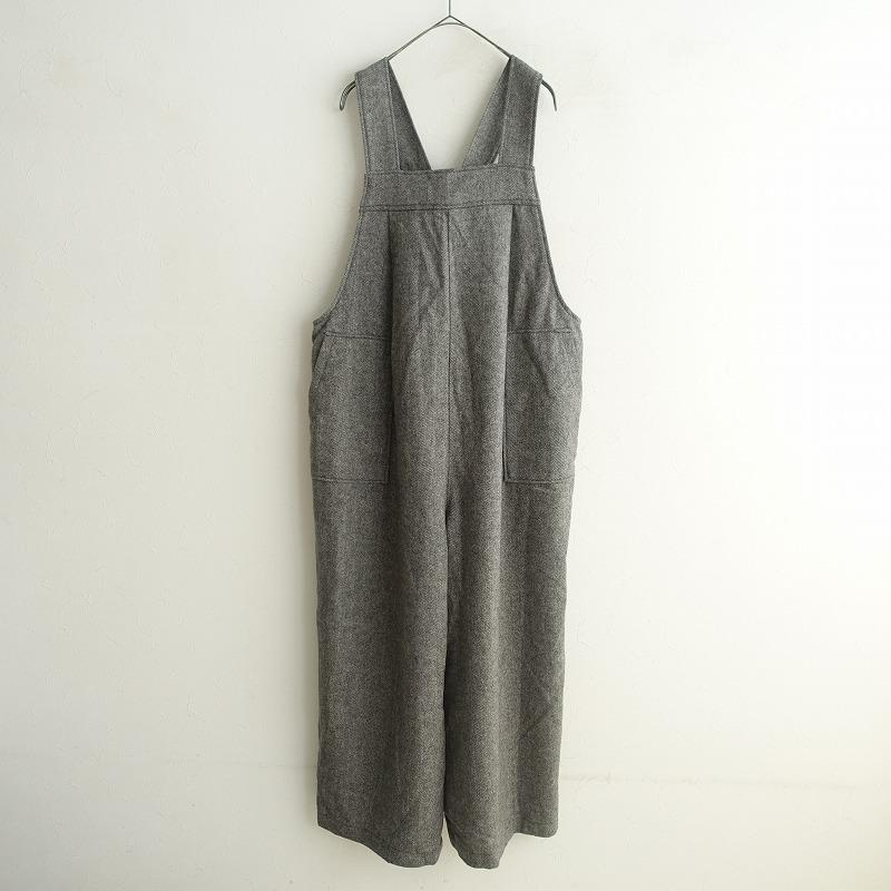 nest Robe ネストローブ ウール ヘリンボーン サロペット パンツ