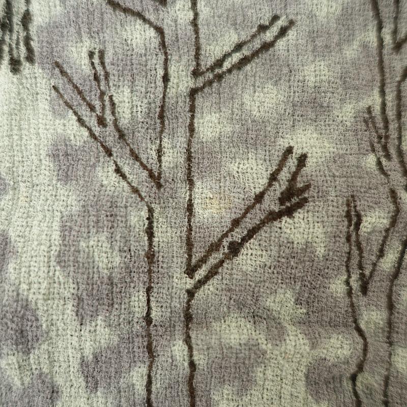 ミナペルホネン　forest dotノースリーブシャツ36 mina perhonen（ミナペルホネン） *north forest コットンジョーゼット
